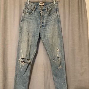 Agolde ripped jeans